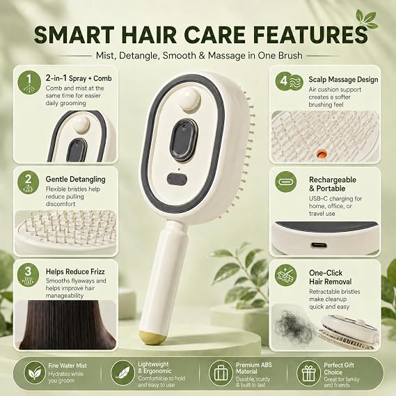 Electric Spray Comb