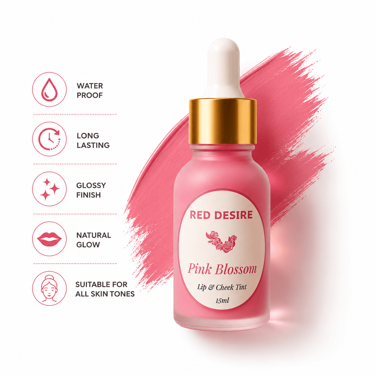 Pink Blossom Tint red desire