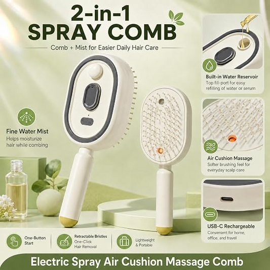 Electric Spray Comb